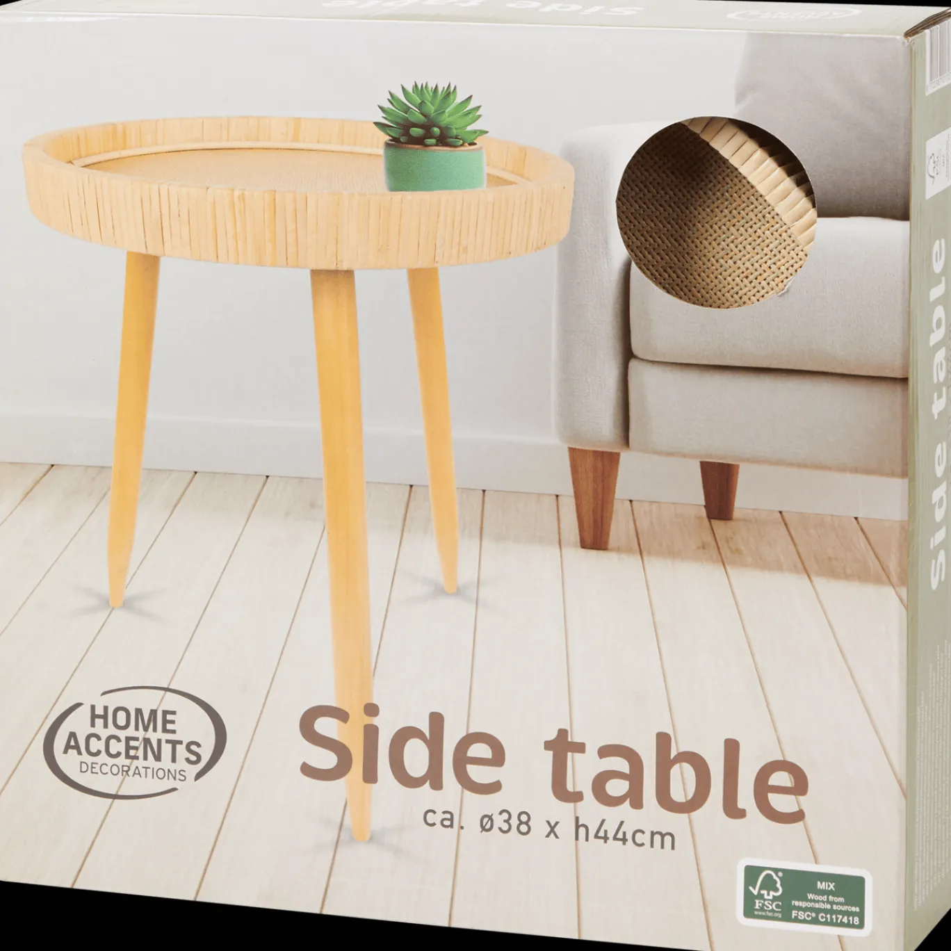 home_accents_ronde_bijzettafel_1.webp Action Woonaccessoires^Home Accents ronde bijzettafel