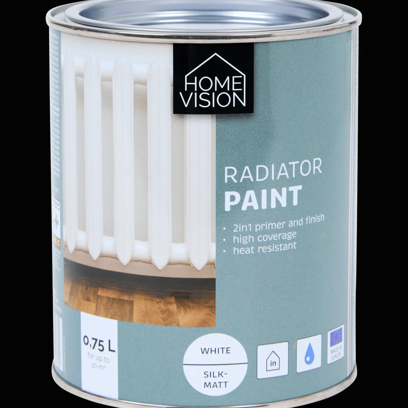 Action Verf^Home Vision 2-in-1 radiatorverf wit