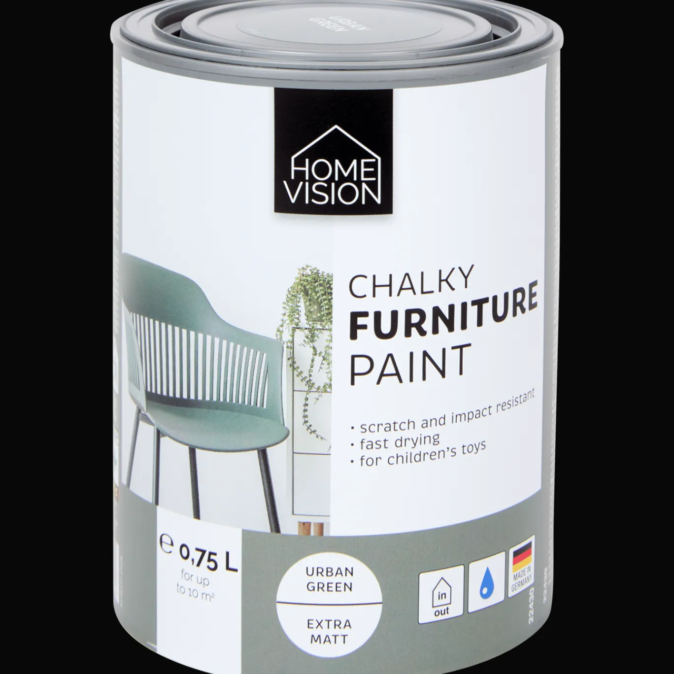 Action Verf^Home Vision matte meubelverf urban green