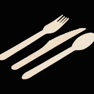 Action Feestartikelen^Houten bestekset