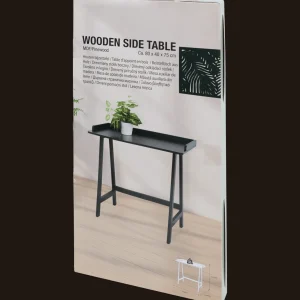 Action Bureau Accessoires^Houten bijzettafel