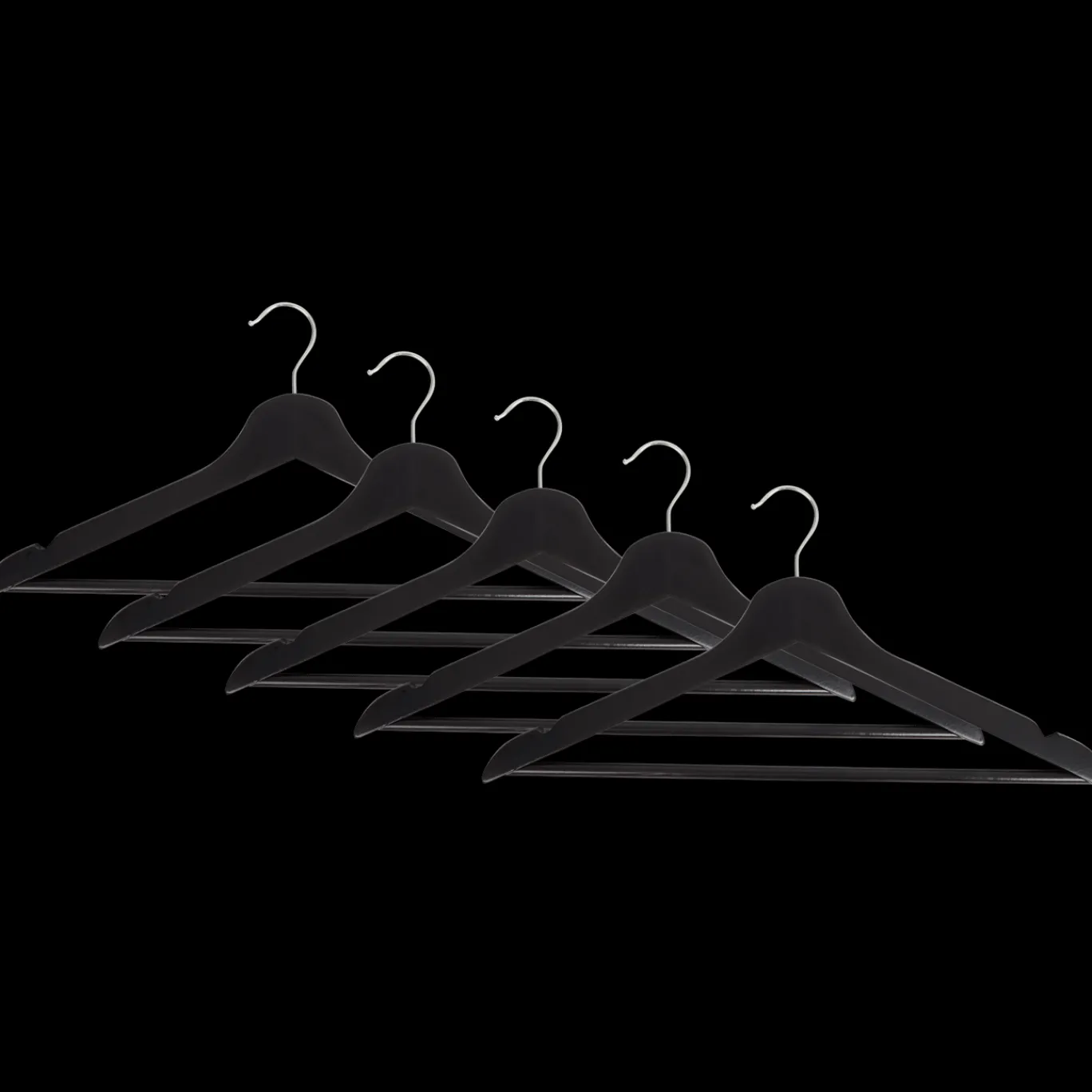 Action Wassen & Strijken^Houten kledinghangers