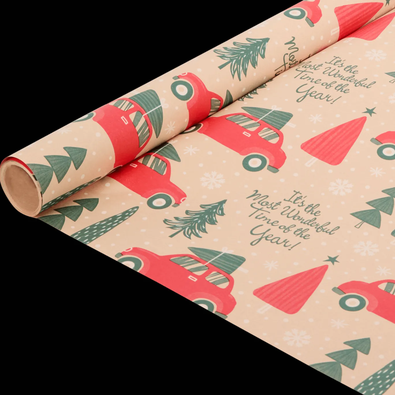 Action Inpakken^Kerst inpakpapier