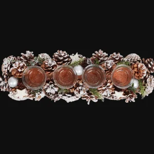 Action Seizoensdecoratie^Kerst waxinelichthouder