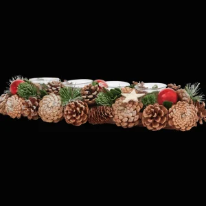 Action Seizoensdecoratie^Kerst waxinelichthouder