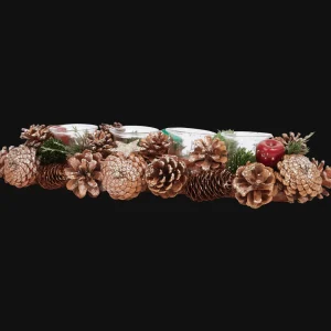 Action Seizoensdecoratie^Kerst waxinelichthouder