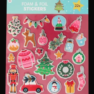 Action Knutselen^Kerststickers