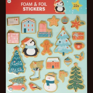 Action Knutselen^Kerststickers