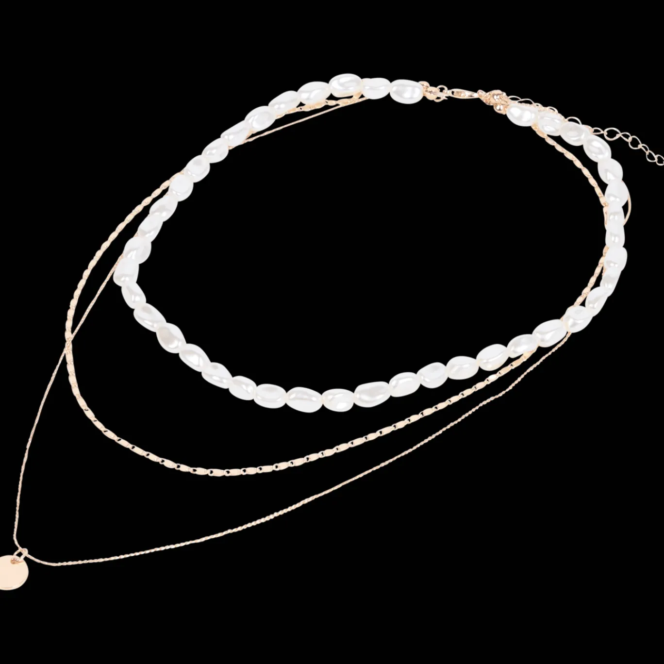 Action Horloges & Sieraden^Ketting met parels