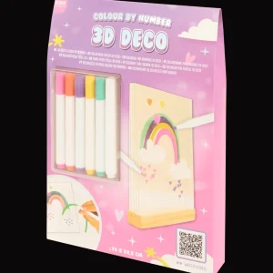 Action Knutselen^Kids Kingdom 3D kleuren op nummer