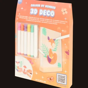 Action Knutselen^Kids Kingdom 3D kleuren op nummer