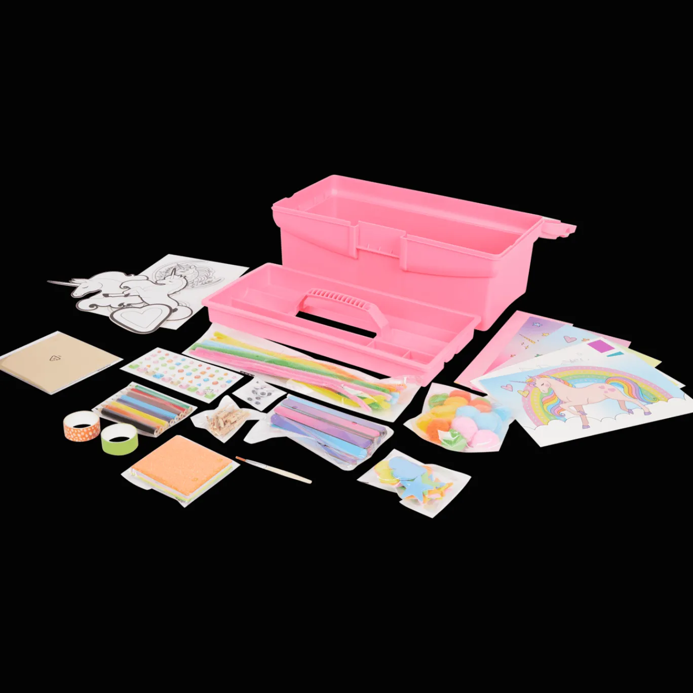 Action Kinderknutselen | Knutselen^Kids Kingdom knutsel- en activiteitenkoffer