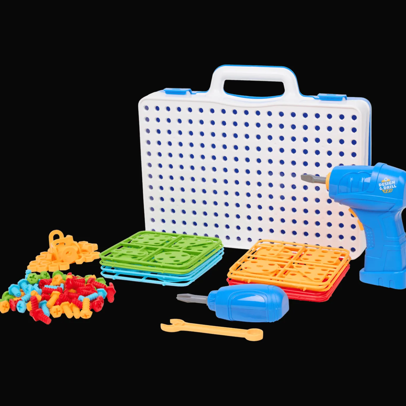 Action Houten Speelgoed^Kluskoffer speelgoedset