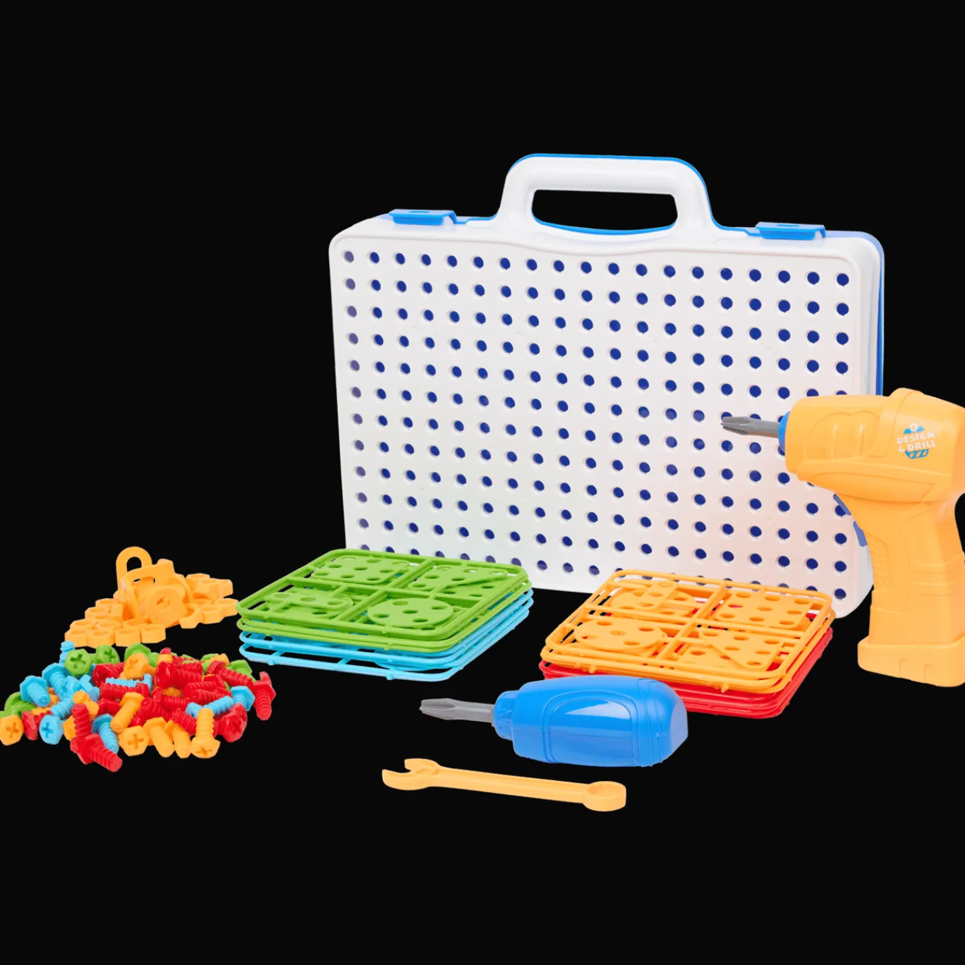 Action Houten Speelgoed^Kluskoffer speelgoedset