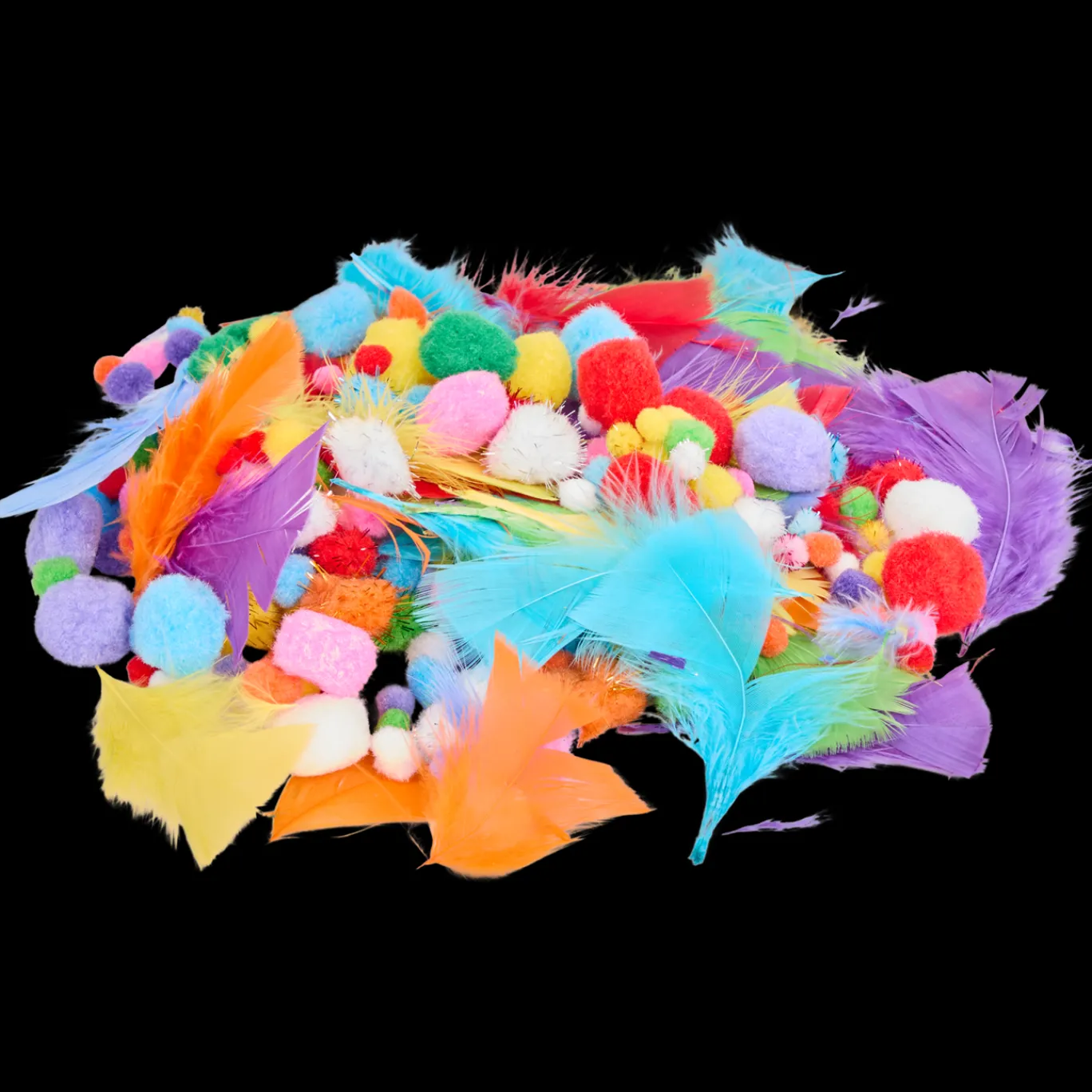 Action Knutselen^Knutselveren en -pompons