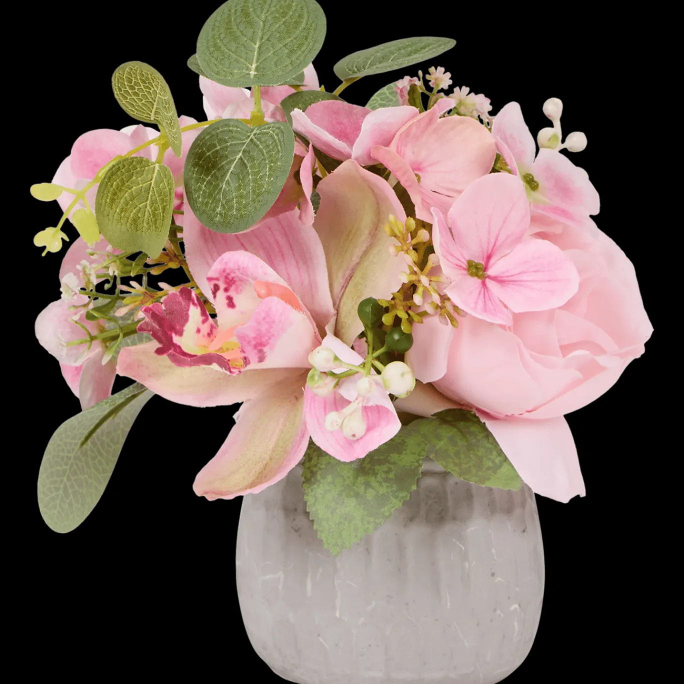 Action Kunstplanten & -Bloemen^Kunstboeket in pot