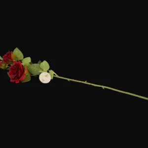 Action Kunstplanten & -Bloemen^Kunstroos op steel