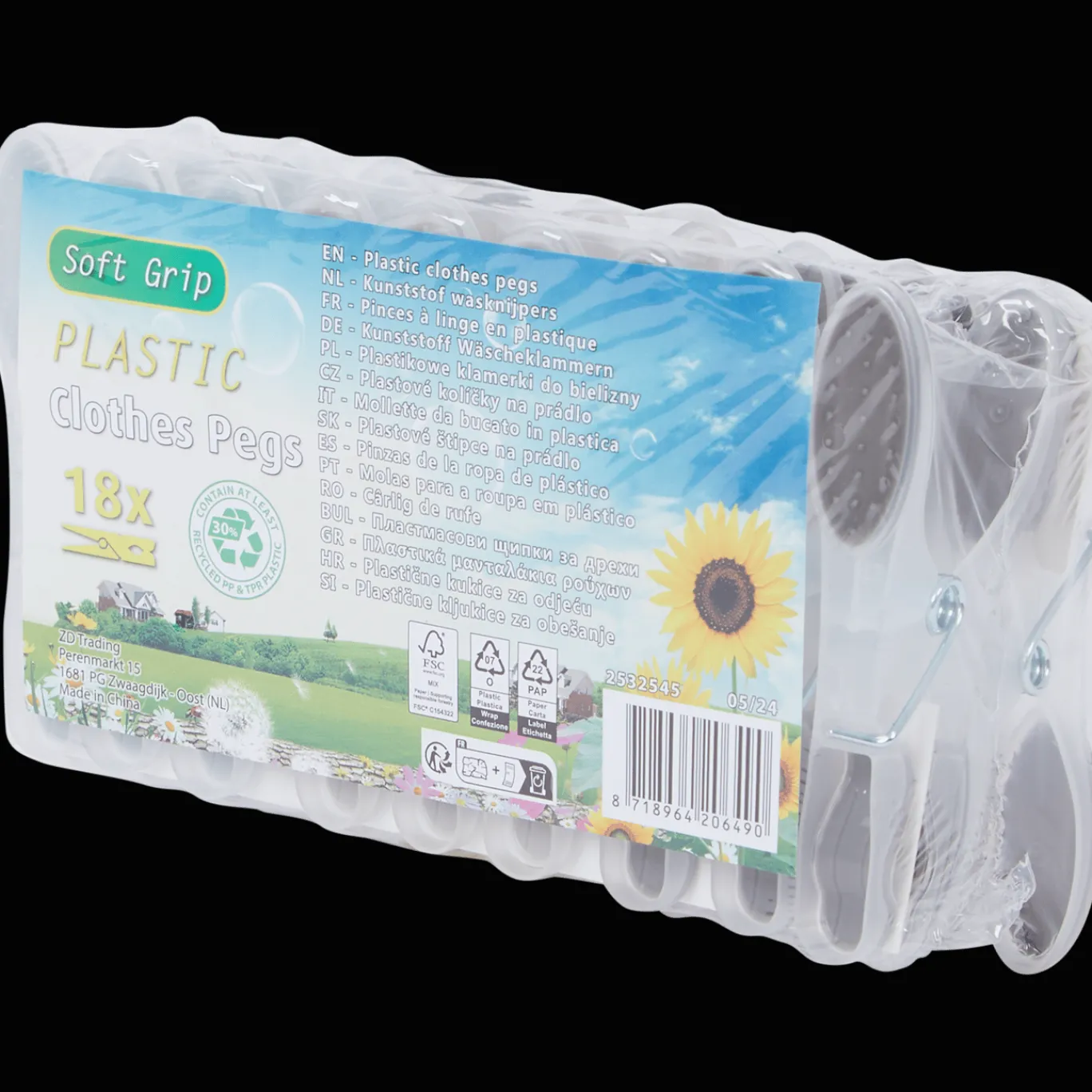 kunststof_wasknijpers_2.webp Action Schoonmaakartikelen^Kunststof wasknijpers