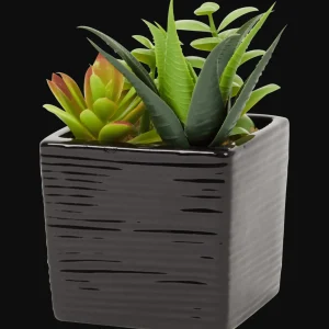 Action Kunstplanten & -Bloemen^Kunst-vetplant in pot