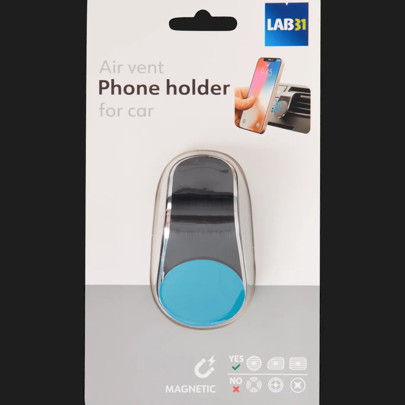 Lab31 Multimedia Accessoires^magnetische telefoonhouder