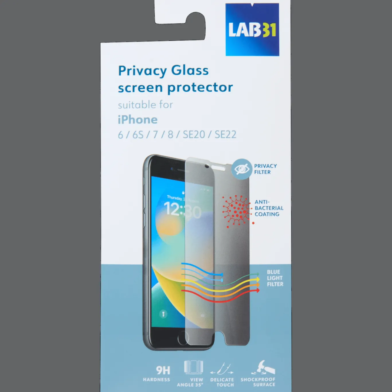 Lab31 Telefoonhoesjes^privacy screenprotector
