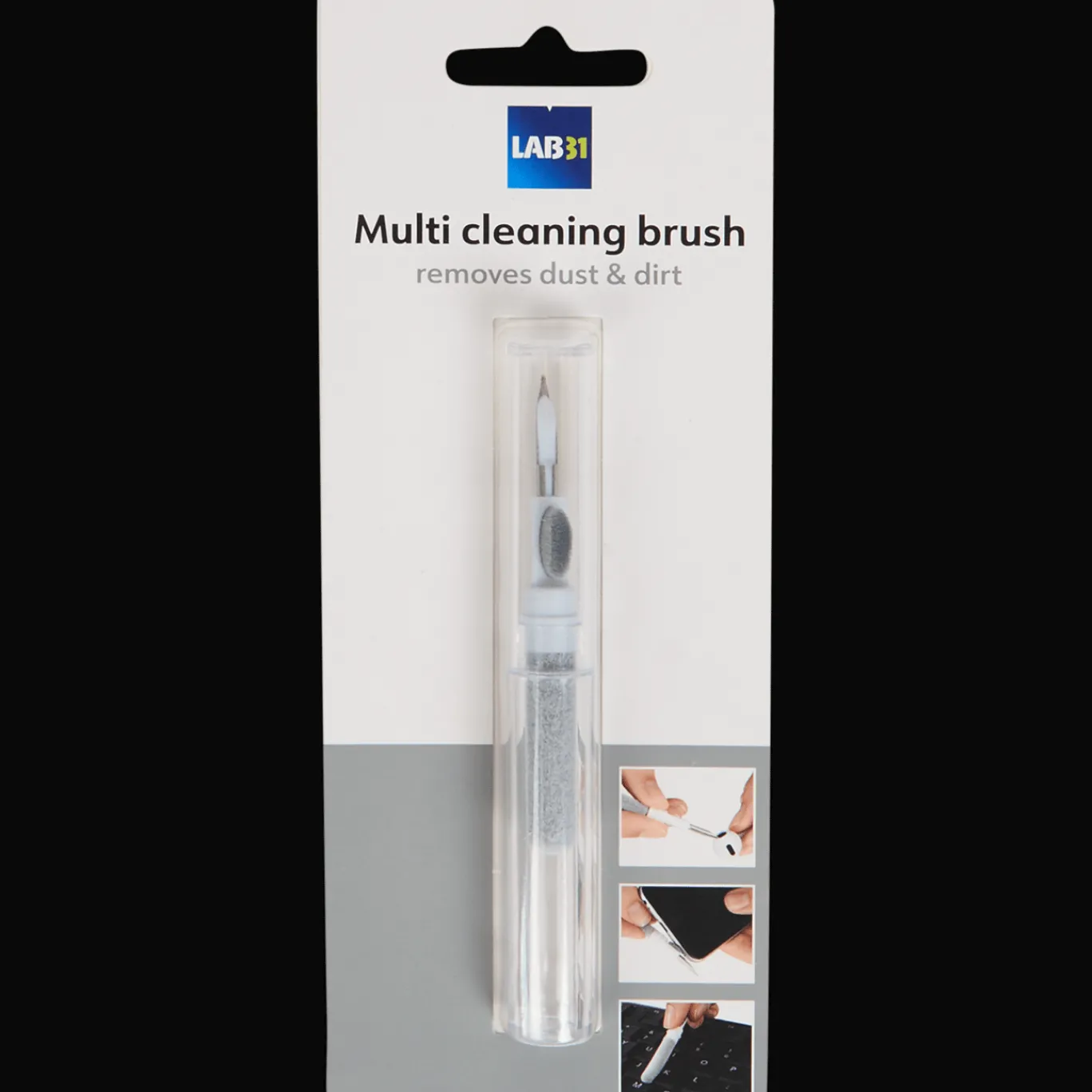 Lab31 Multimedia Accessoires^schoonmaakborstel