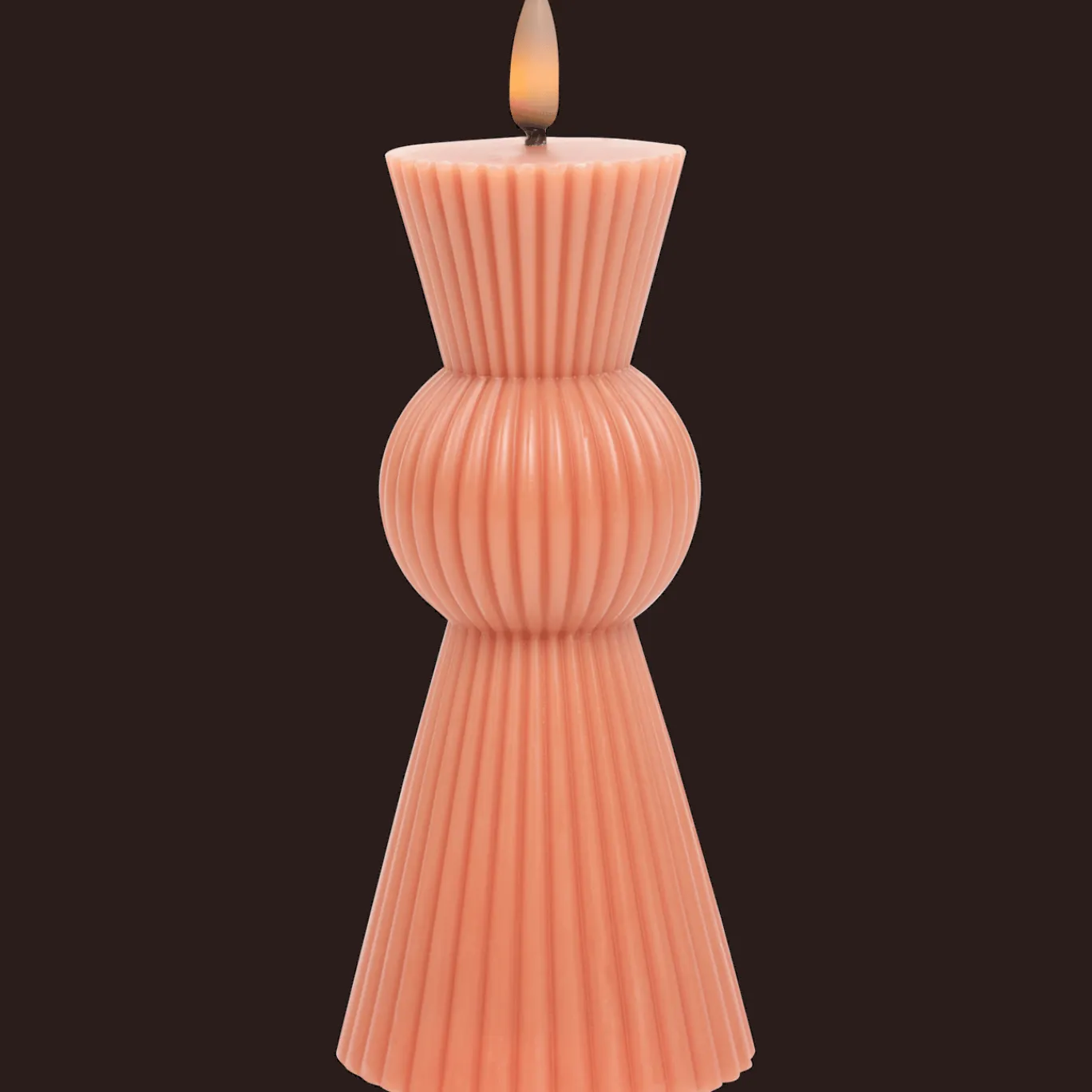 Action Kaarsen^Ledkaars met ribbels