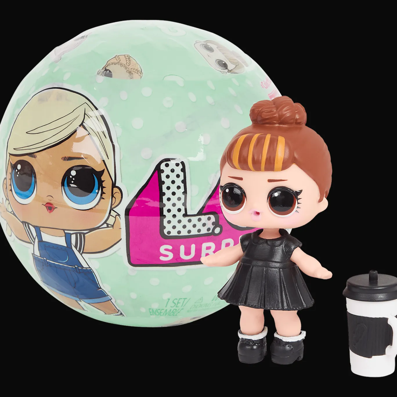 lol_surprise_popje_in_verrassingsbal_5.webp Action Knuffels & Poppen^L.O.L. Surprise! popje in verrassingsbal