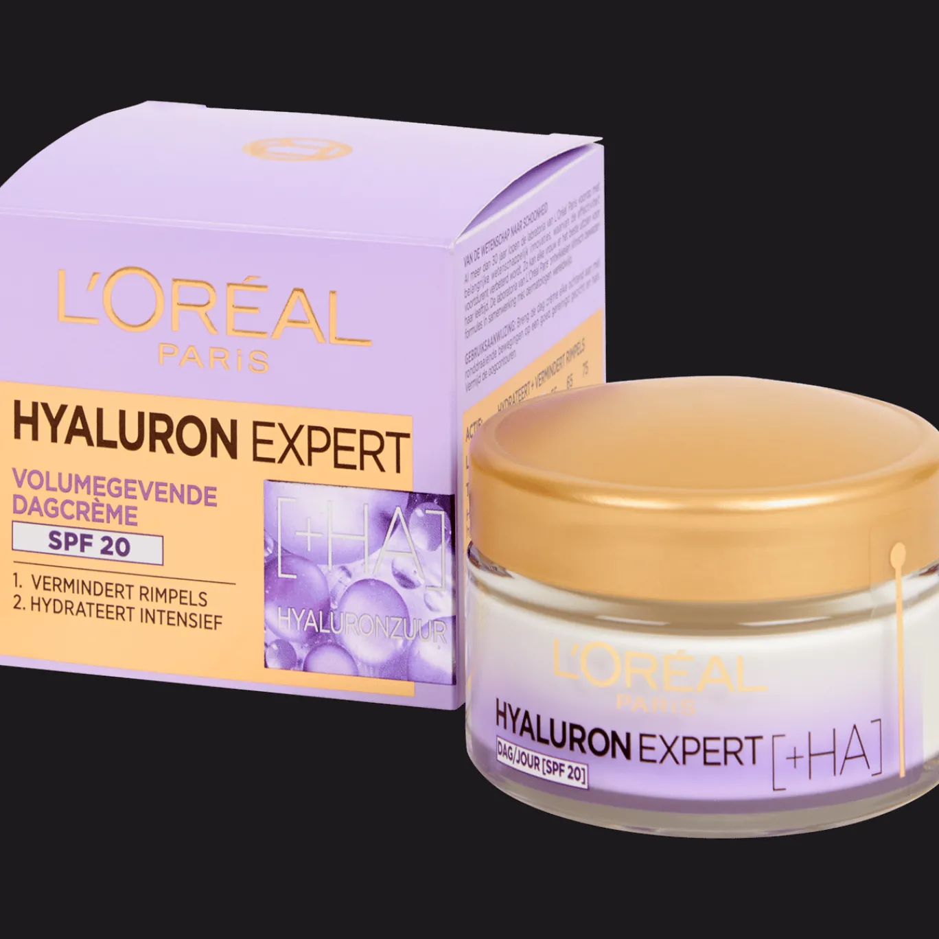 L'Oreal Paris Lichaamsverzorging^volumegevende dagcrème Hyaluron Expert SPF 20