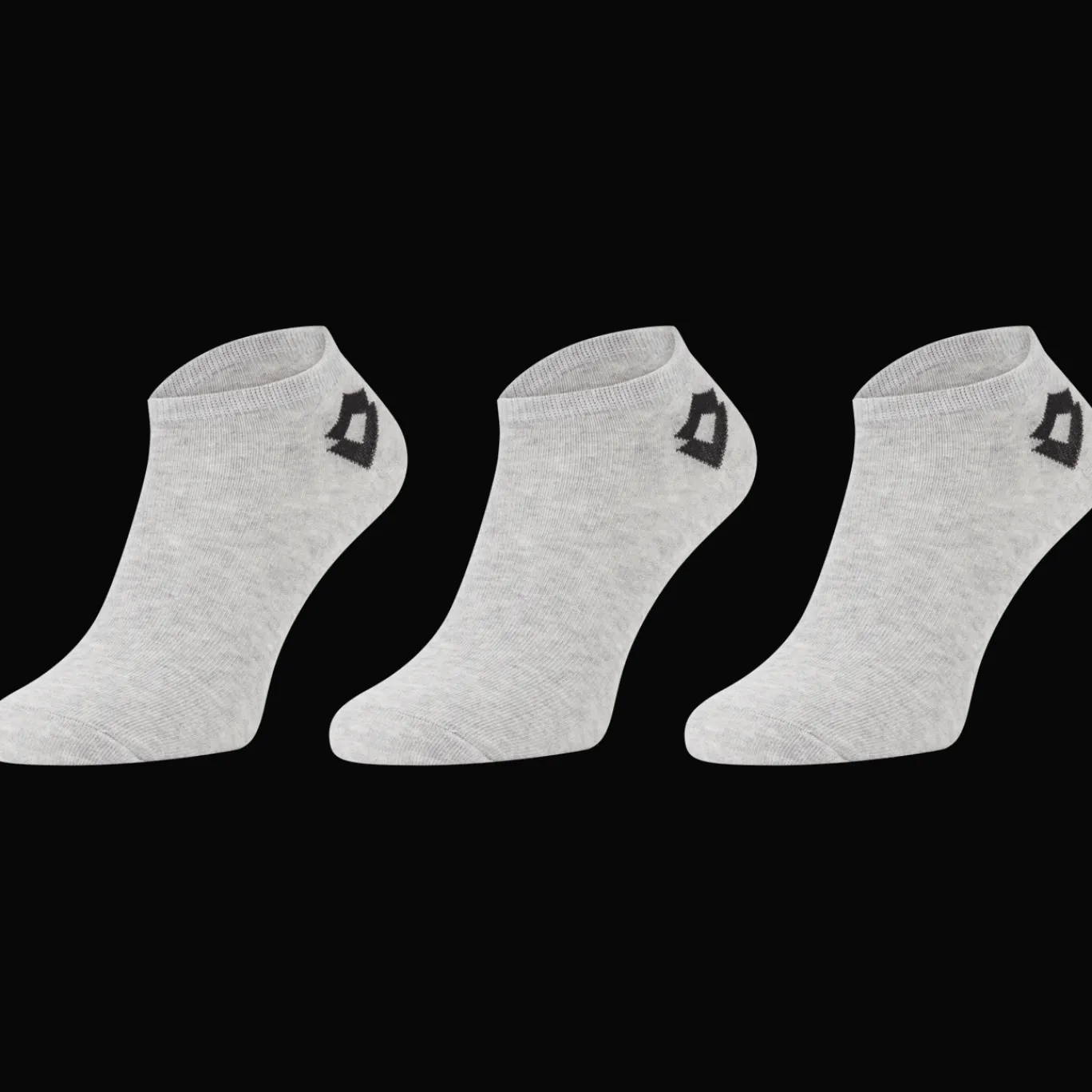 Lotto Beenmode^sneakersokken grijs