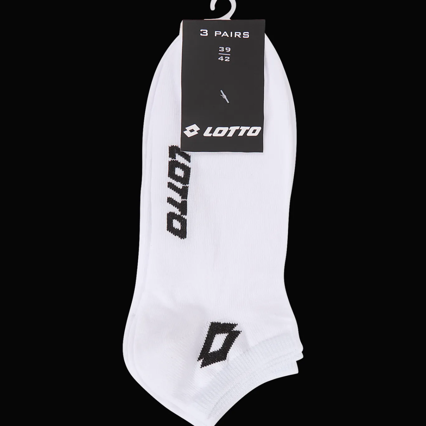Lotto Beenmode^sneakersokken wit