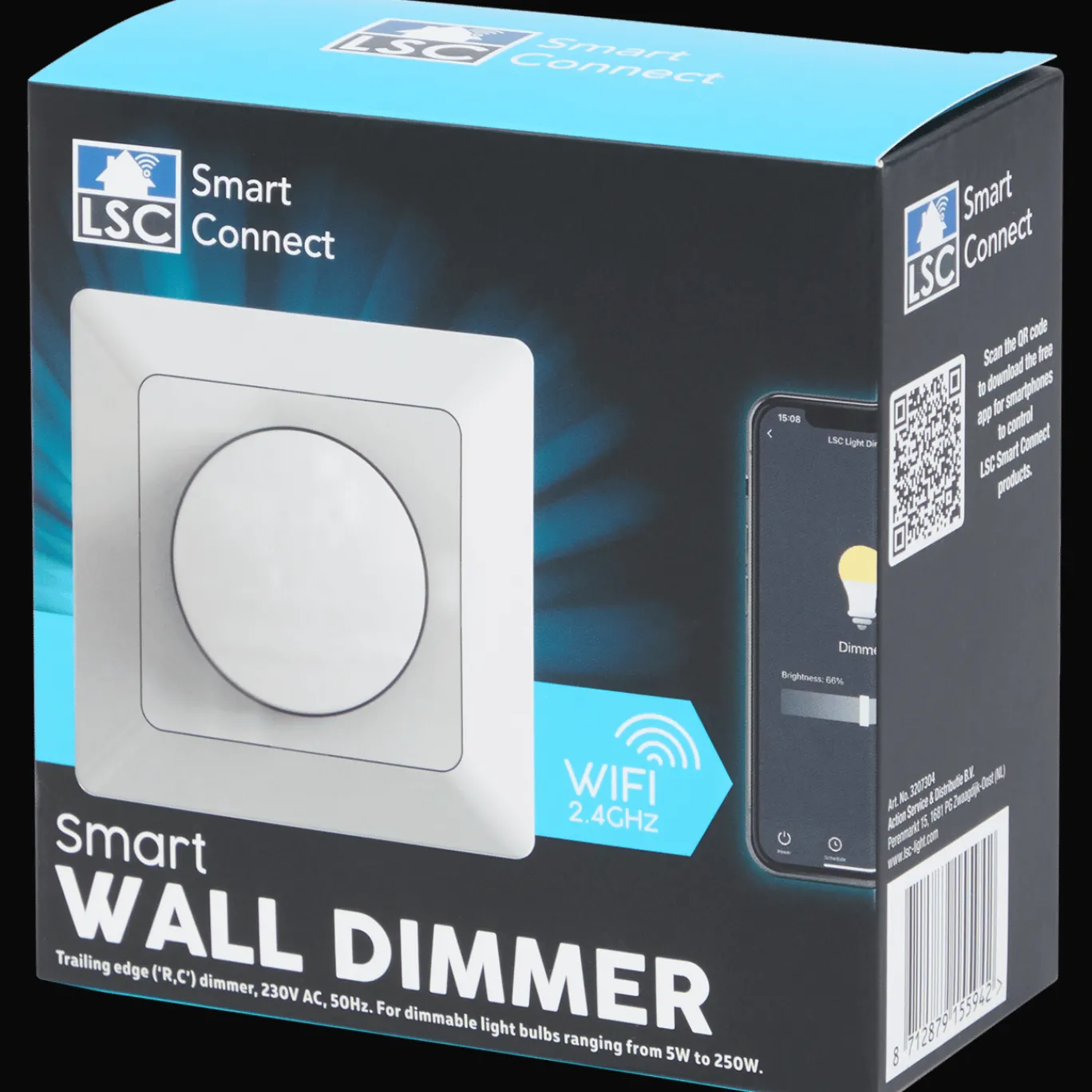 LSC Smart Connect Multimedia Accessoires^slimme muurdimmer