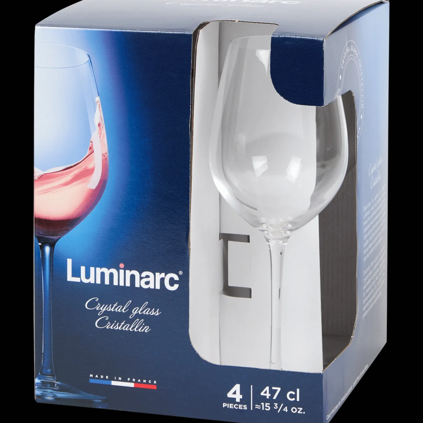 Action Glazen^Luminarc kristallen wijnglazen