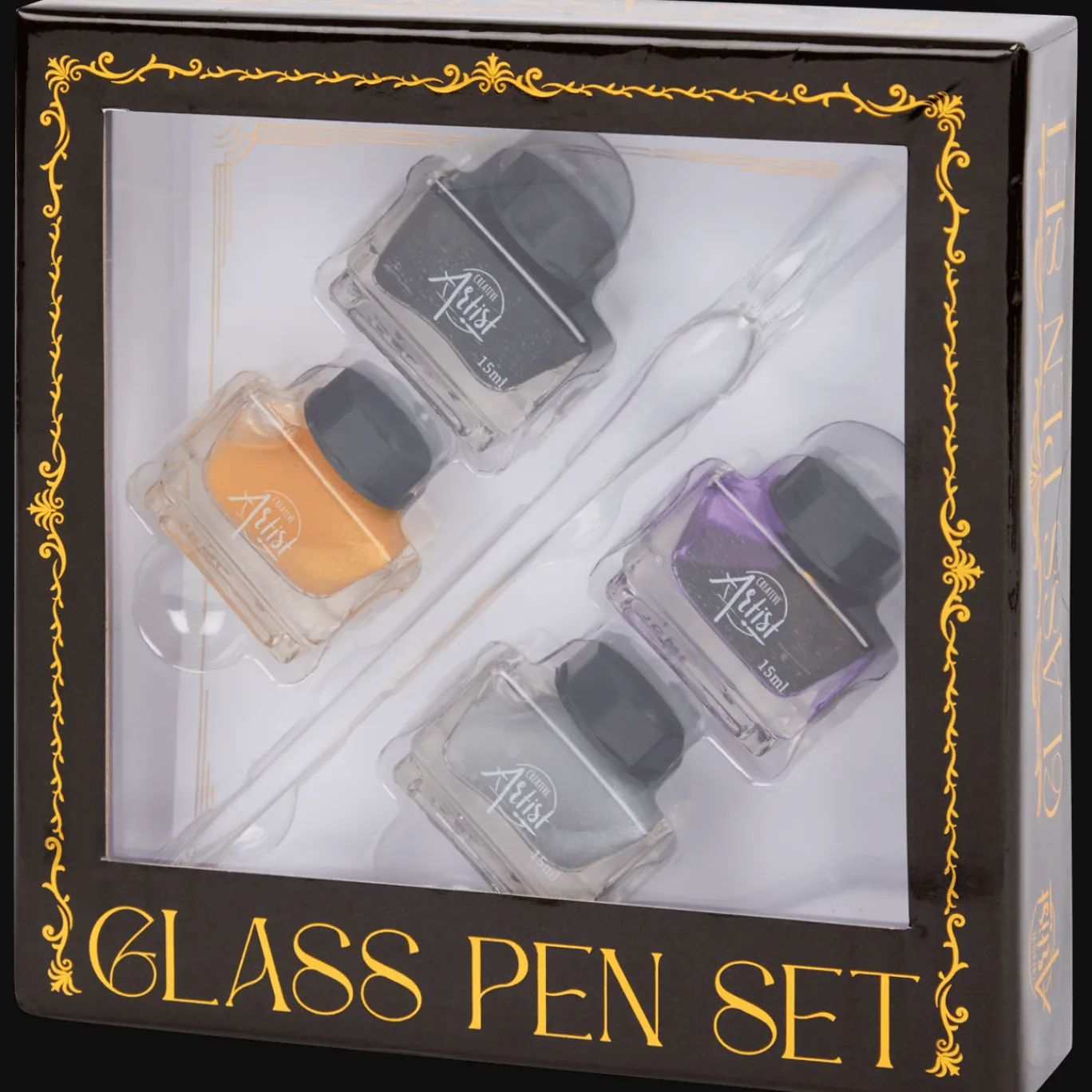 Action Kleuren & Tekenen^Luxe glazen pennenset