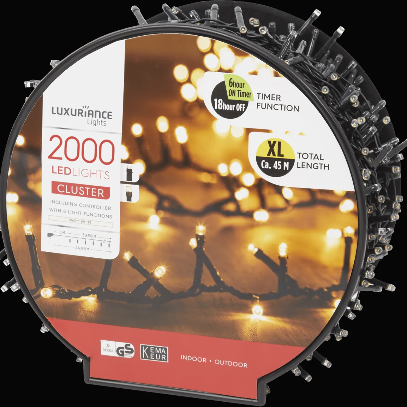 Luxuriance Lights Seizoensdecoratie^ledkerstverlichting XL