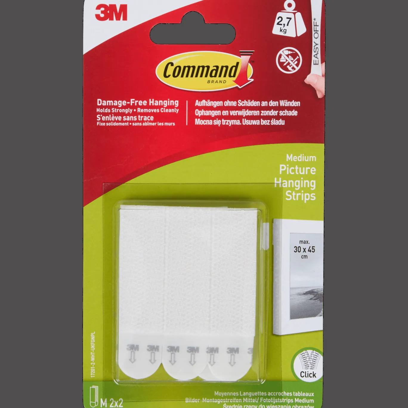 3M Gereedschap^Command vastklikstrips Medium