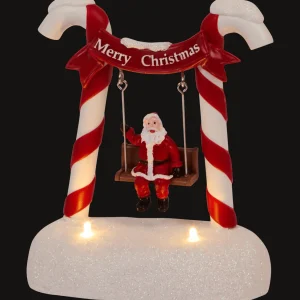 Magic Village Seizoensdecoratie^schommel kersttafereel