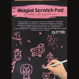 Action Knutselen^Magisch krasblok A5