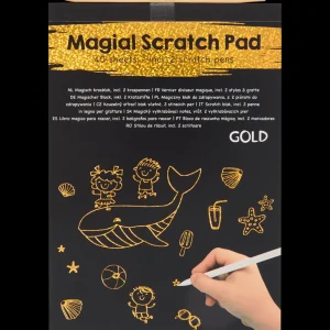 Action Knutselen^Magisch krasblok A5