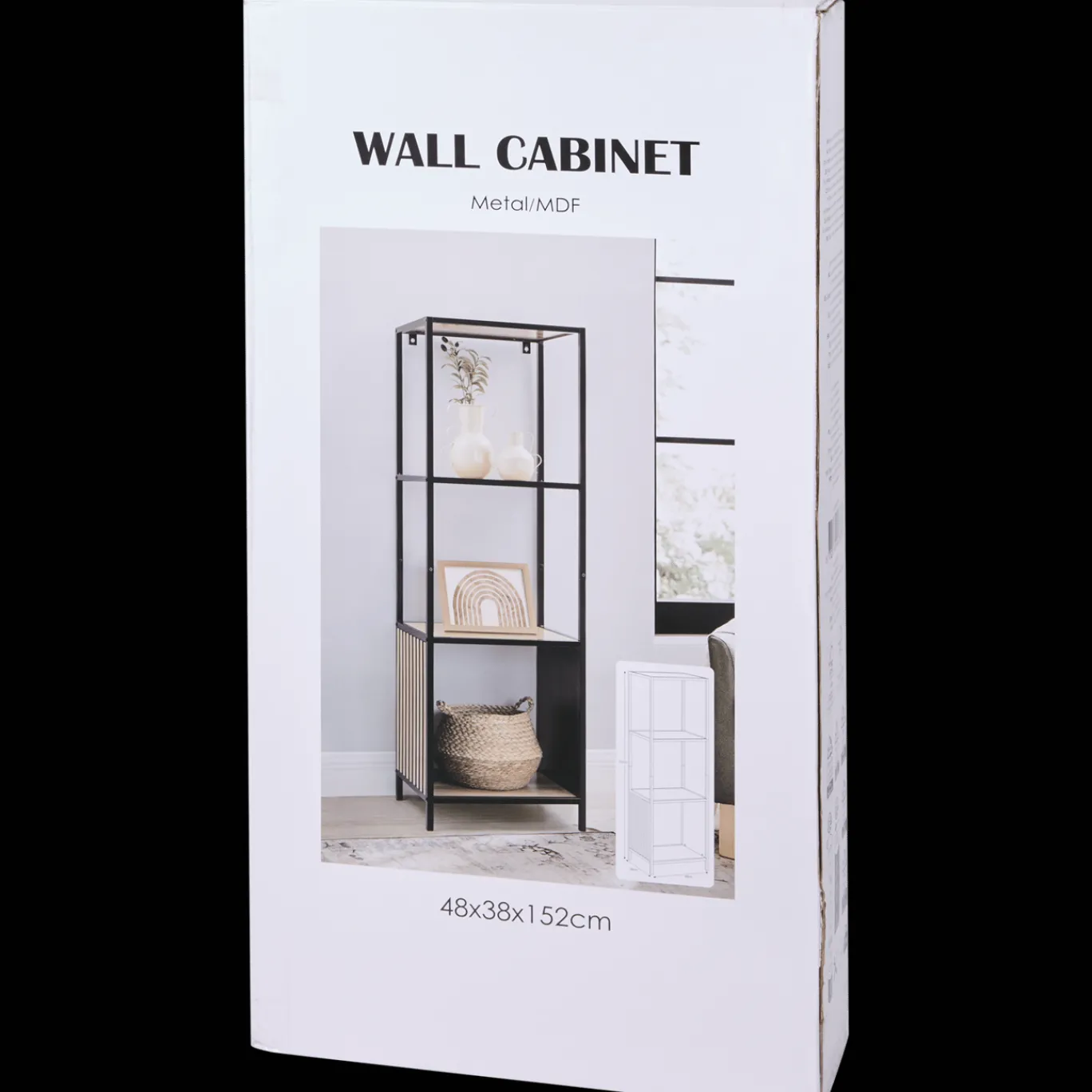 Action Opbergboxen^Metalen wandkast