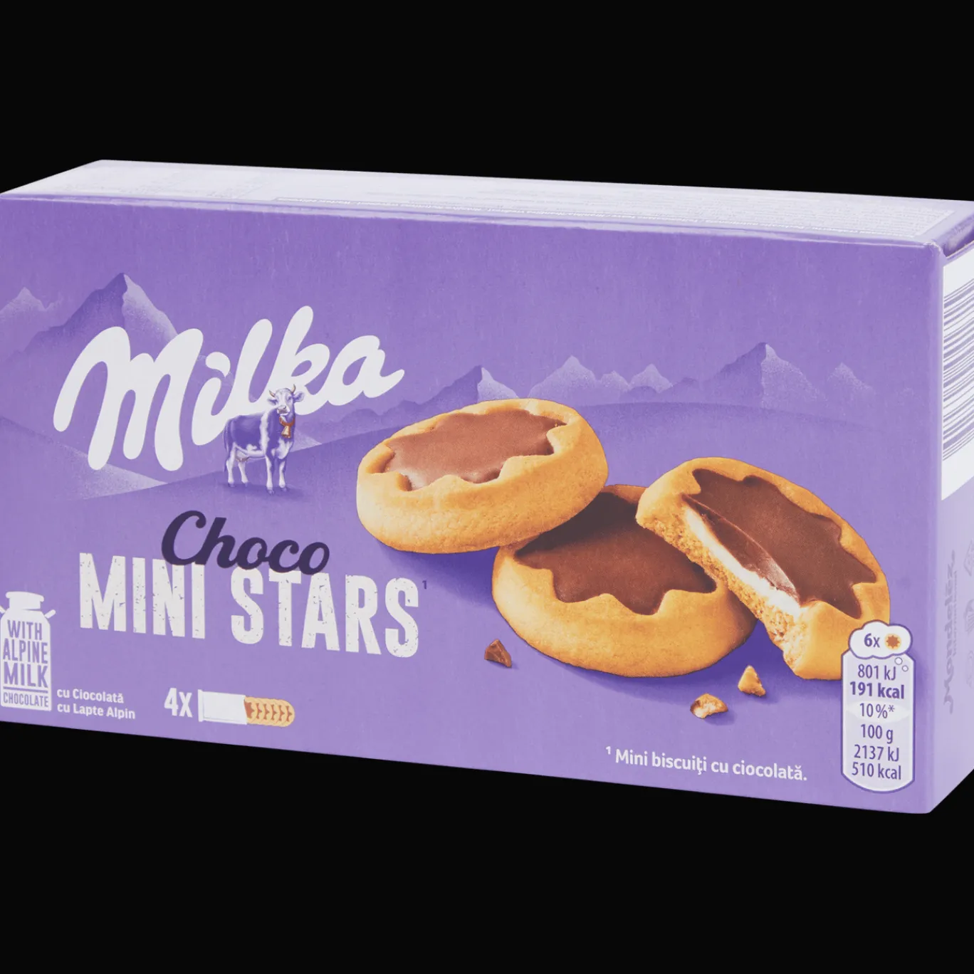 Milka Koek & Bakproducten^Choco Mini Stars
