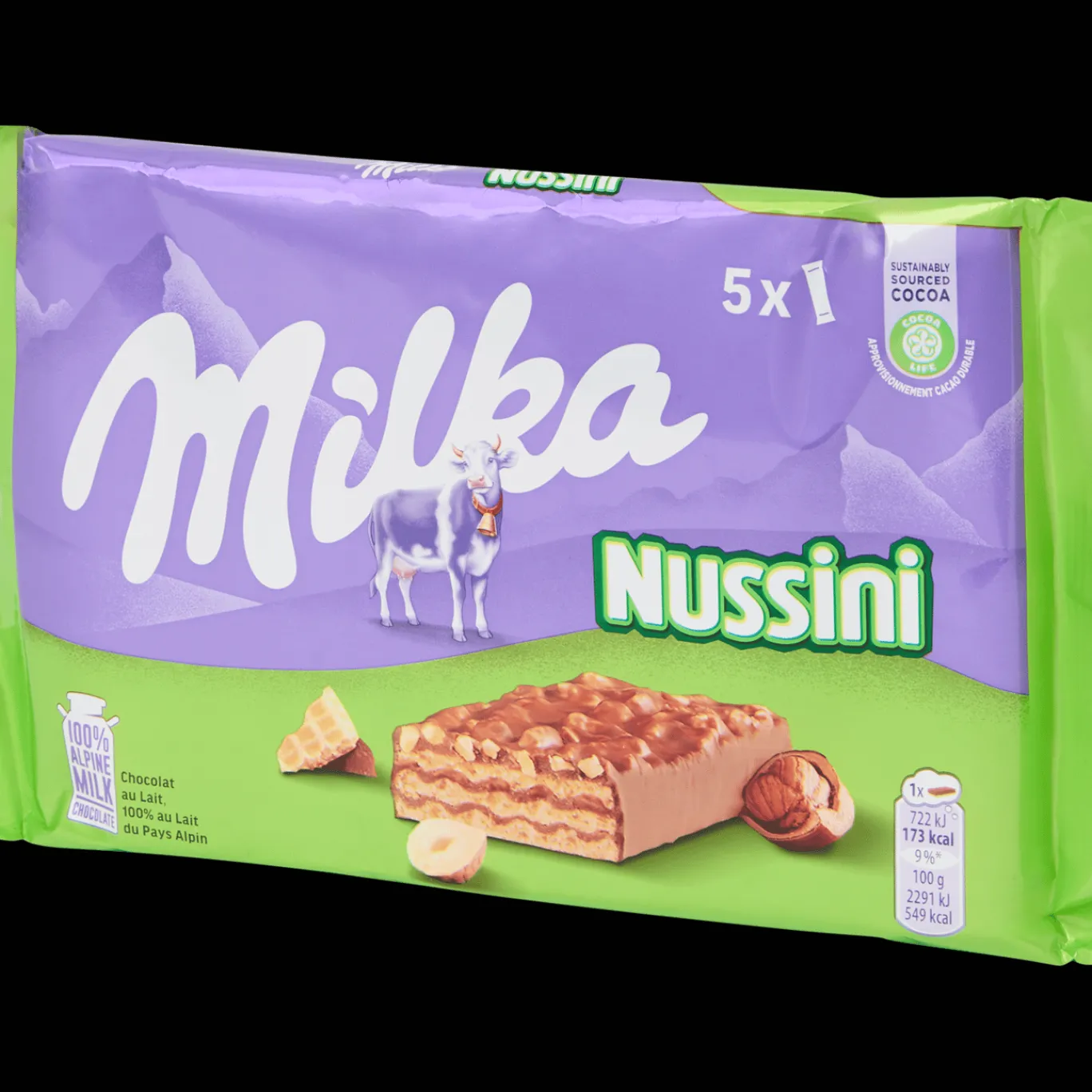 Milka Koek & Bakproducten^Nussini wafels
