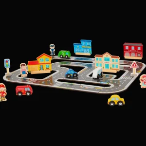 Mini Matters Spellen^houten wegenset