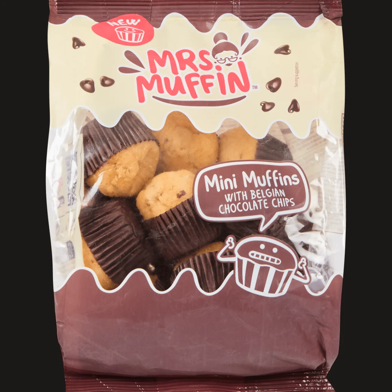 Mr. Brownie Chocolade^mini muffins Mrs. Muffin