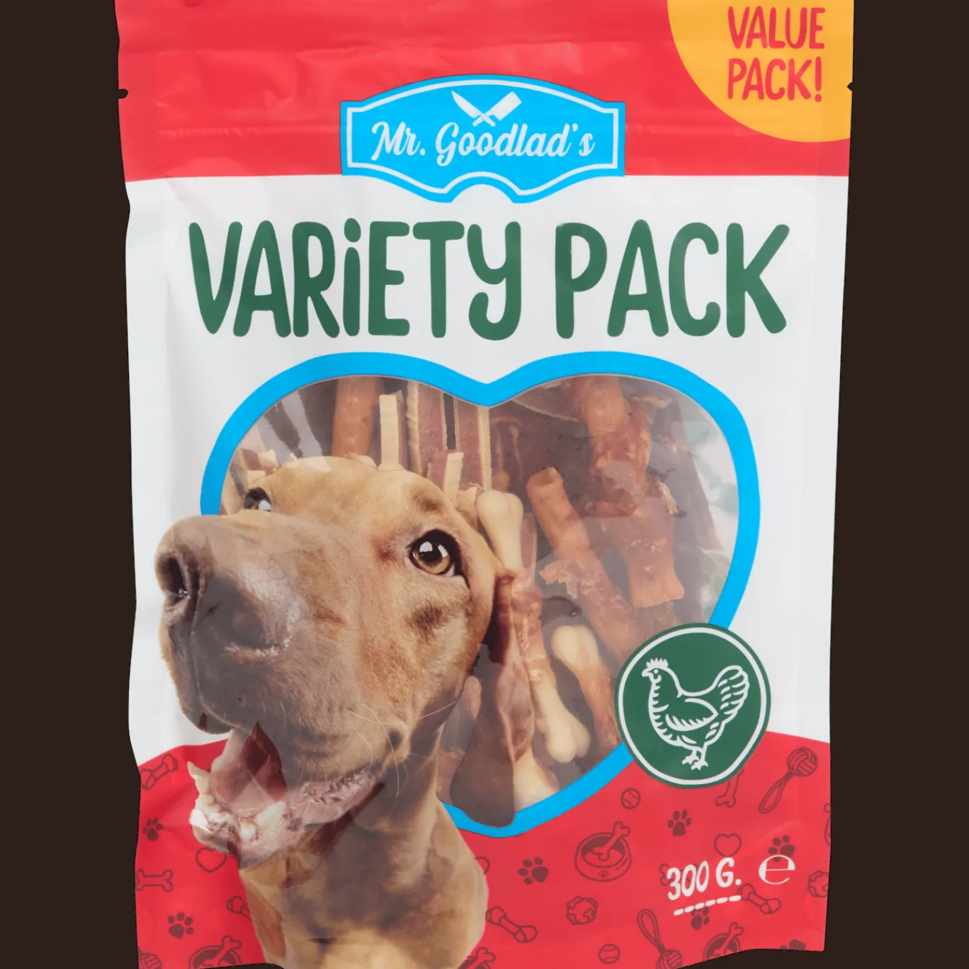 Action Dierenvoeding^Mr. Goodlad hondensnacks Kip