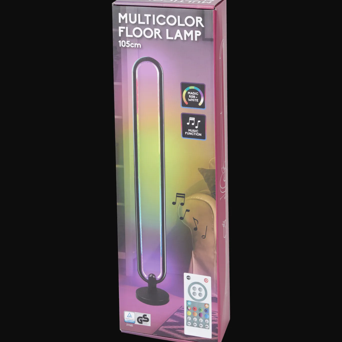 Action Lampen^Multicolor vloerlamp