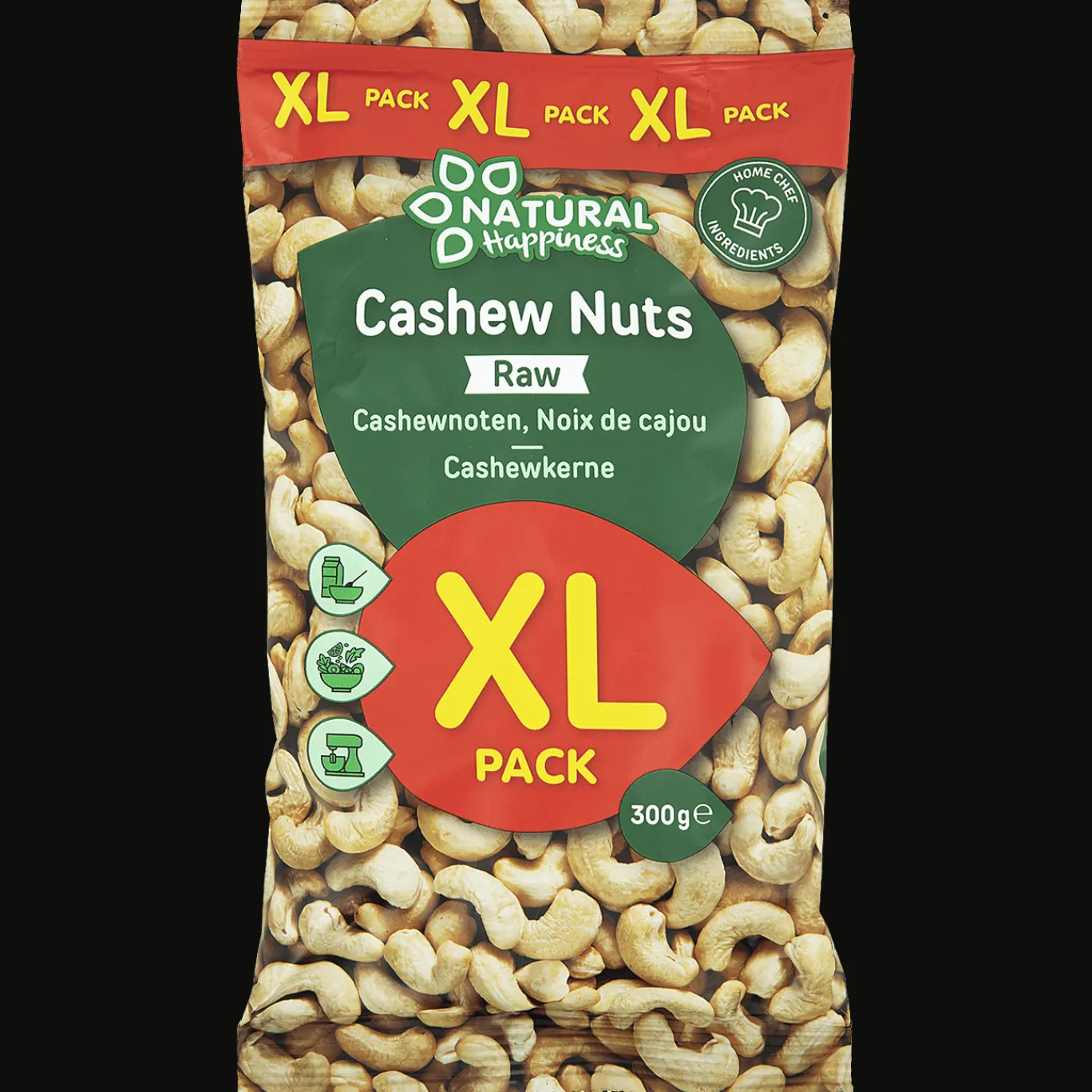 Action Noten & Snacks^Natural Happiness cashewnoten XL-pack
