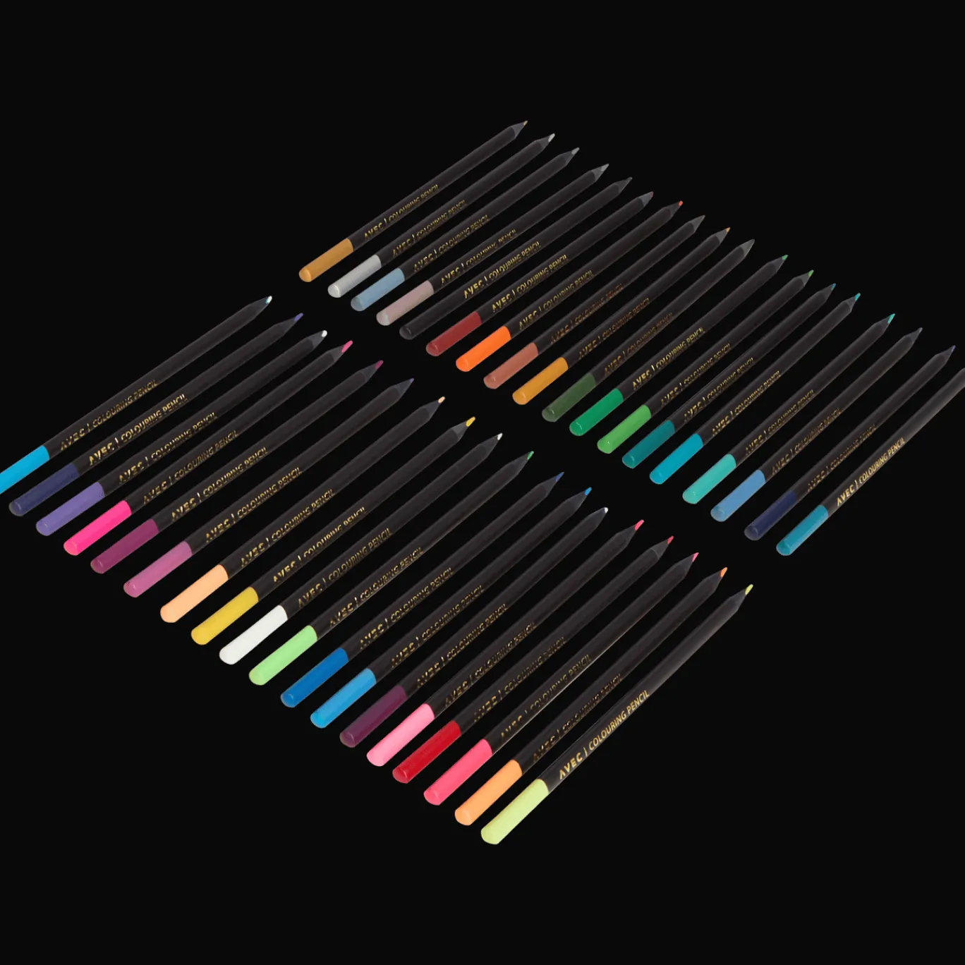 Action Kleuren & Tekenen^Neon kleurpotlodenset