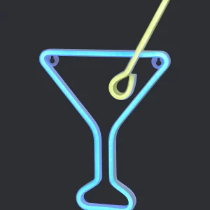 Action Woonaccessoires^Neon wandlamp