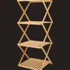 Action Woonaccessoires^Opvouwbaar bamboe rek